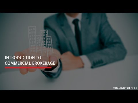 Introduction to Commercial Real Estate Brokerage