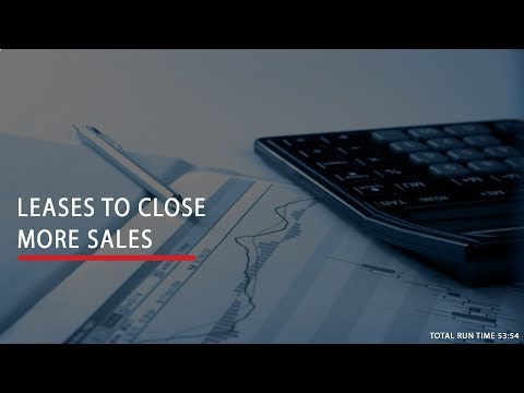 Leases to Close More Sales